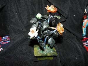 Miniature Semi Precious Stone floral arrangement  