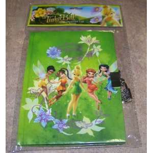  TINKER BELL LOOKING GOOD LARGE DIARY WITH LOCK Toys 