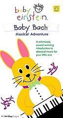 Baby Einstein   Baby Bach Musical Adventure VHS, 2004, Bonus CD  