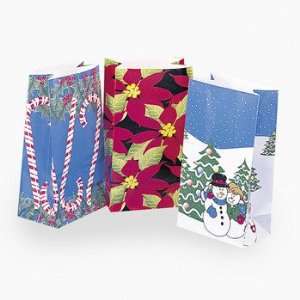  12 Holiday Bags   Party Favor & Goody Bags & Paper Goody Bags 