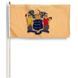  New Jersey flag 12 x 18 inch