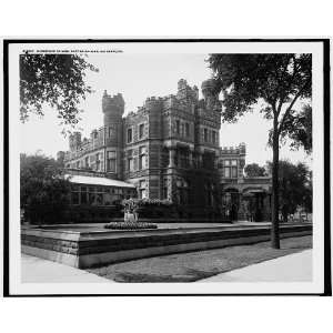    Residence of Mrs. Potter Palmer,Chicago,Ill.