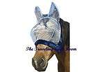 Charlie Bug Off Shield Fly Mask w/ Ears   Fine Mesh   Horse size   New