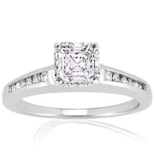   Cut Diamond Bridal Engagement Ring GIA Fascinating Diamonds Jewelry