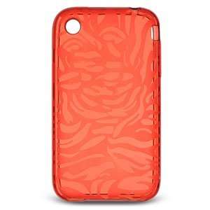   Skin Case (Tiger) for Apple iPhone 3G (Red) Cell Phones & Accessories