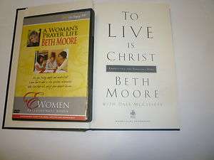 To Live is Christ Life of Paul + Prayer DVD BETH MOORE + able 