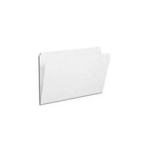  Smead Colored Top Tab File Folder, White, Legal Size, 11 
