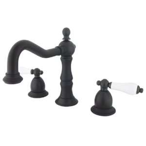 Kingston Brass KS1975PL Heritage Widespread Lavatory Faucet with 