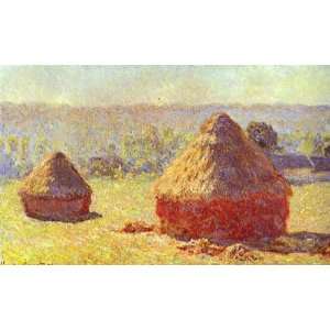  FRAMED oil paintings   Claude Monet   32 x 20 inches   Haystack 