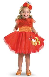 Sesame Street Frilly Elmo Toddler Girls Costume  