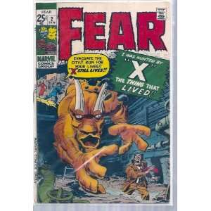  FEAR # 2, 4.0 VG Marvel Comics Group Books
