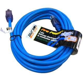 Extension Cord Duradrive D19005023 12/3 Blue 25ft Single tap  