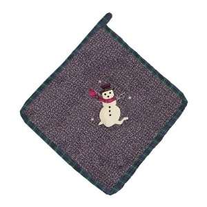  Patch Magic Snowman Pot Holder, 8 Inch by 8 Inch