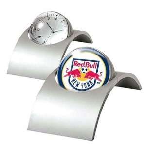  New York Red Bulls MLS Spinning Desk Clock Sports 