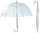 New 34” Children Kid RainStoppers Clear Dome Umbrella   Free 