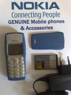 Genuine+Original cell phone NOKIA 1100/RH 18 Germany+charger ACP 12E 
