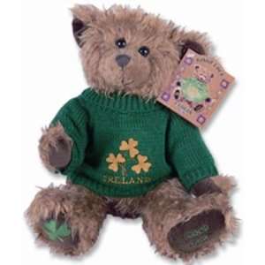  11 Inch Ciaran Teddy Bear with Green Sweater Toys & Games