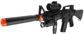M16 AEG Airsoft Gun and M14 Airsoft Gun, 300 FPs, 1000 BBs Free 