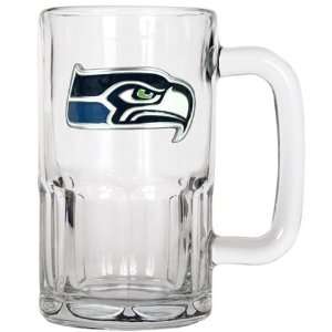  Seattle Seahawks Large Glass Beer Mug
