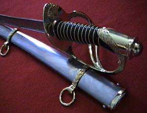 1860 US CAVALRY OFFICER SWORD & SCABBARD NICE WOW L@@K  
