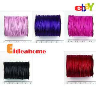   Charms Waxed Cotton Cords 2mm Dia For Jewelry Making Fashion  