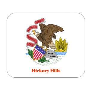  US State Flag   Hickory Hills, Illinois (IL) Mouse Pad 