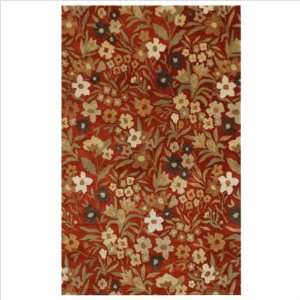 Jaipur Rugs PM34 Poeme Toulouse Red Oxide Contemporary Rug Size Round 