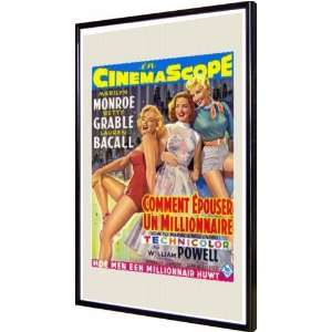  How to Marry a Millionaire 11x17 Framed Poster