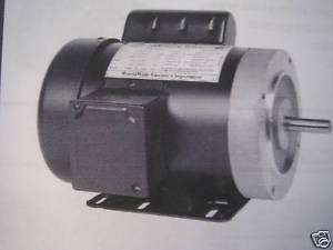 ELECTRIC MOTOR 56C FRAME SINGLE PHASE 1/2 HP NEW  