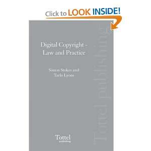  Digital Copyright Law and Practice (9781845926038) Simon 