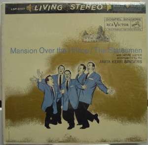 THE STATESMEN mansion over hilltop LP 1960 LSP 2127 1s  