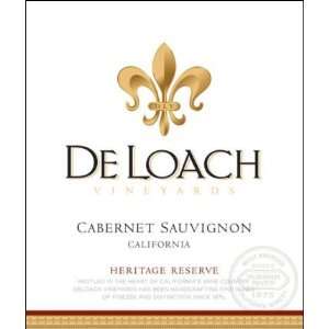  2010 DeLoach California Cabernet 750ml Grocery & Gourmet 