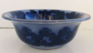 Brushstroke Flow Blue Potato Bowl, 9x 3.5  