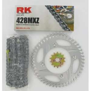  RK Chain and Sprocket Kit w/ Non Gold Chain 3002 898Z 