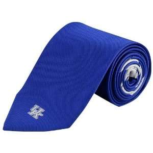  Kentucky Wildcats Royal Blue Solid Silk Tie Sports 