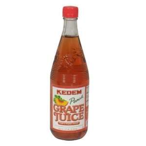   Kedem, Juice Peach Grape, 22 FO (Pack of 12)