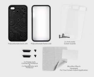 SwitchEasy Avant garde Clockwork (Metallic Silver) iPhone 4 4S New 
