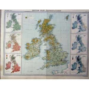  1920 British Isles Vegetation Climate Map