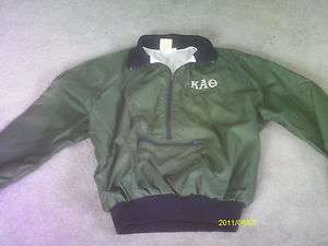 embroidered KAPPA ALPHA THETA WOMENS JACKET COAT size XL for members 
