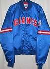 NY Giants Vintage Jacket By Starter USA Near Mint 100% Nylon RED