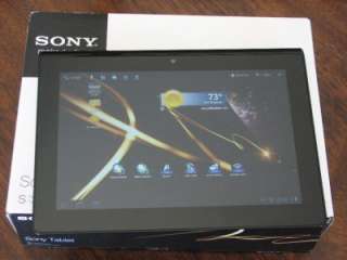 NEW SONY S TABLET 9.4 SCREEN 16GB ANDROID 3.1 + OEM SONY CRADLE DOCK 