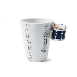  Platinum Drum Handmade Coffee Mug (10cm x 8cm)