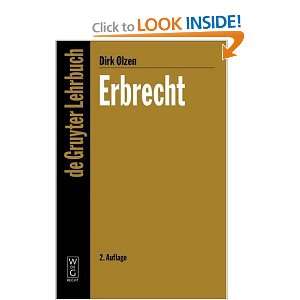  Erbrecht (De Gruyter Lehrbuch) (German Edition 