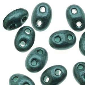   Beads 5x2.5mm Jet/Dark Teal Pearl (24 Grams) Arts, Crafts & Sewing