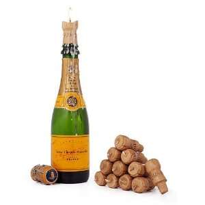  Champagne Cork Candles   Set of 12