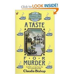  A Taste for Murder (Hemlock Falls Mystery) Claudia Bishop 