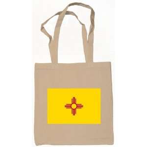 New Mexico State Flag Tote Bag Natural 