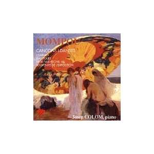   de LExposition (Harmonia Mundi) Frederico Mompou, Josep Colom Music