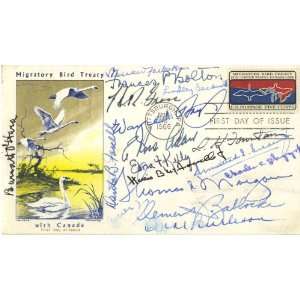 House of Foreign Affairs Committee 1960s Autographed First Day Cover 