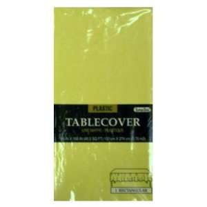  Heavy Duty Table Cover 54 x 108 Yellow Case Pack 72 